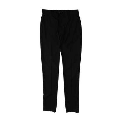 Black Plaid Slim Pants