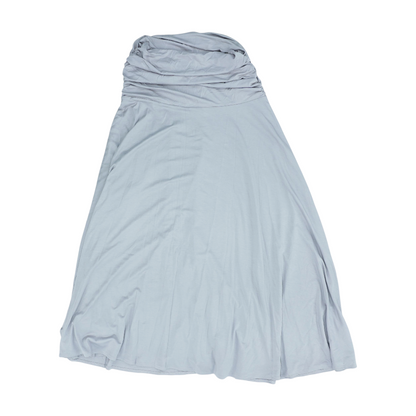 Gray Maternity Maxi Skirt