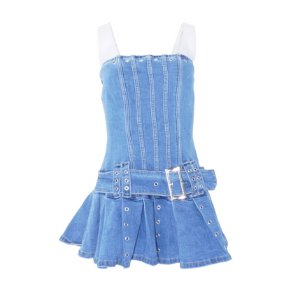 Blue Mini Dress