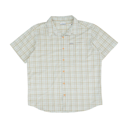 Multi Plaid Short Sleeve Button Down