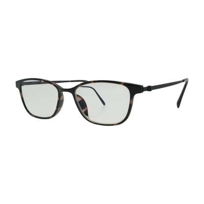 Black MODEL 7010 Square Prescription Eyewear