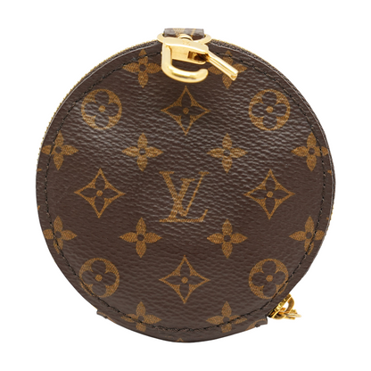 Multi Pochette Accessoires Round Coin Purse in Monogram Canvas