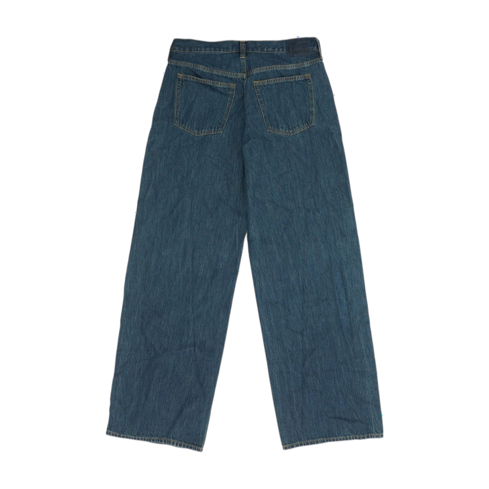 Blue Long Loose Jeans