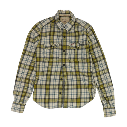Multi Plaid Long Sleeve Button Down