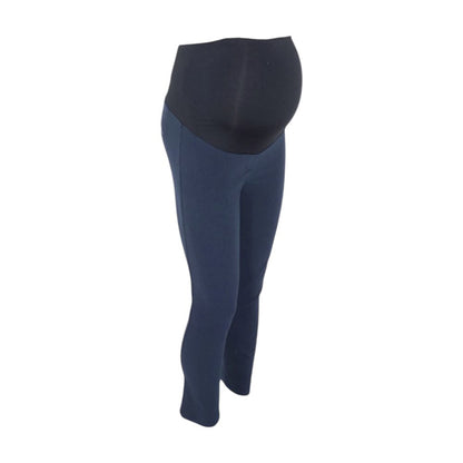 Navy Maternity Dress Skinny Pants