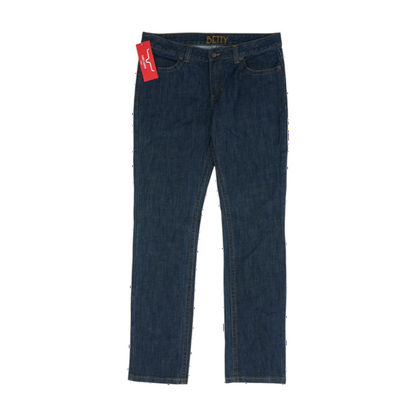Navy Bootcut Jeans