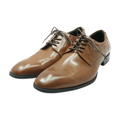 Brown Lace-Up Dress Shoes