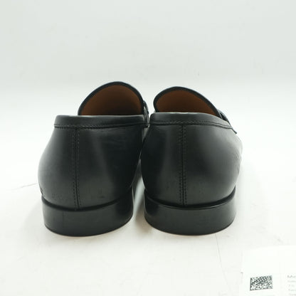 Black Moccasin with Gancini Ornament