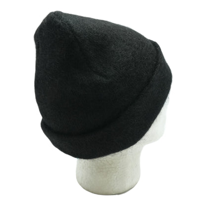 Black FW25 Mohair Beanie