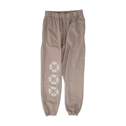 Brown Tapered Pants