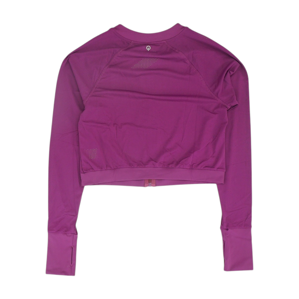 Purple Solid Active Jacket