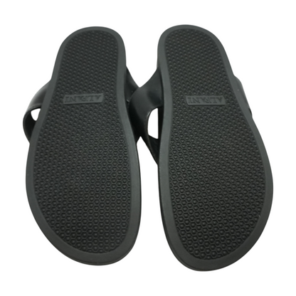 Black Flip-Flop Sandals