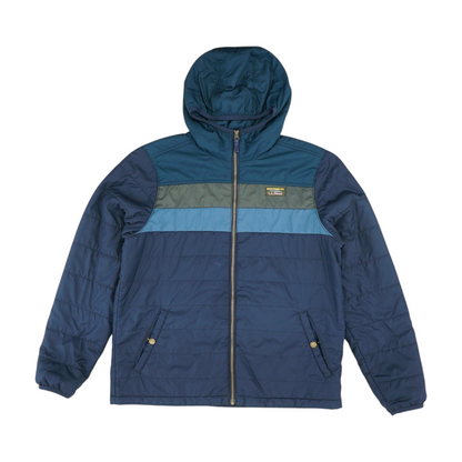 Navy Color Block Jacket