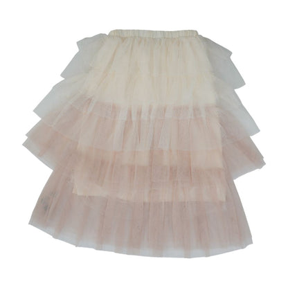 Beige Midi Skirt
