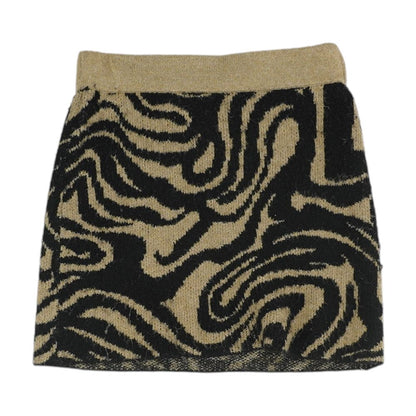Tan Mini Skirt