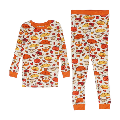 Multi Graphic Long Sleeve Set