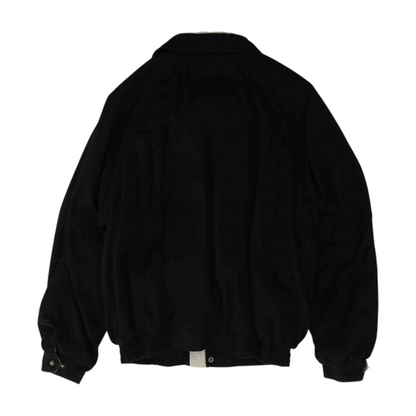 Black Color Block Jacket