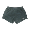 Black Solid Active Shorts