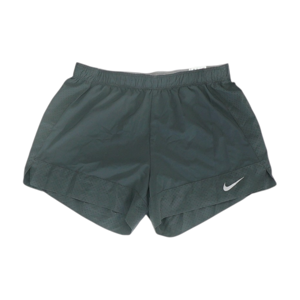 Black Solid Active Shorts