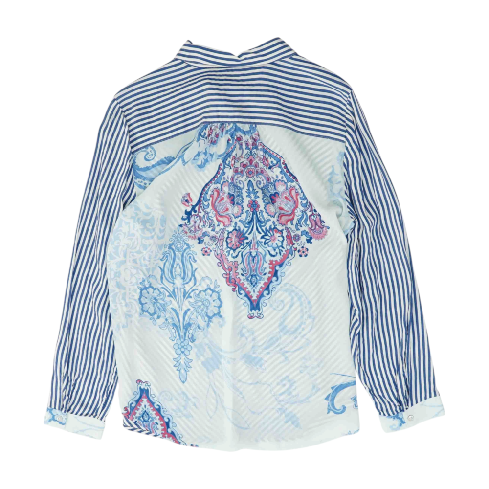 Blue Striped Button Down