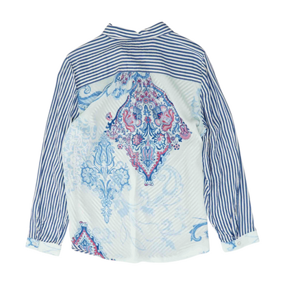 Blue Striped Button Down