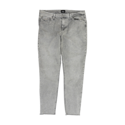 Gray Tapered Jeans