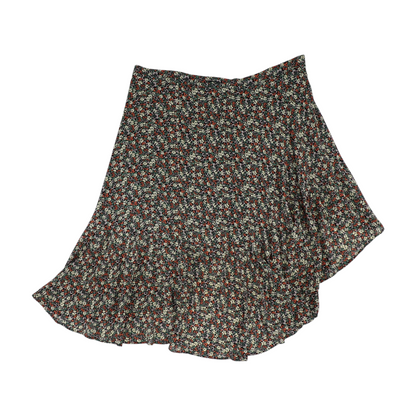 Black Floral Maxi Skirt