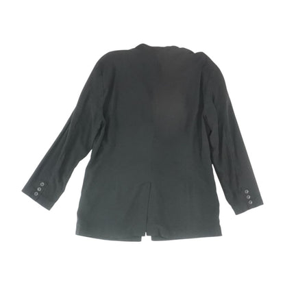 Black Solid Blazer