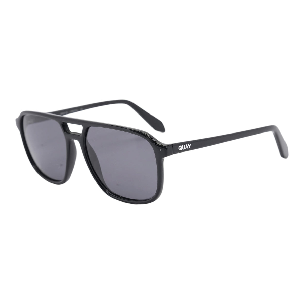 Black On the Fly Aviator Sunglasses