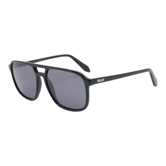 Black On the Fly Aviator Sunglasses