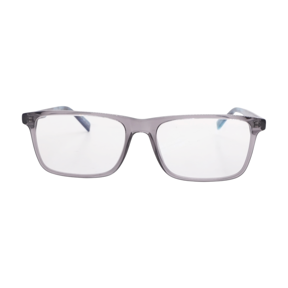 Gray V374 Square Prescription Eyewear