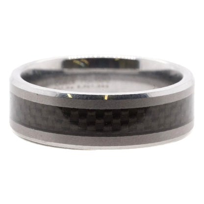 Tungsten Carbide TC850 Carbon Fiber Center  Band