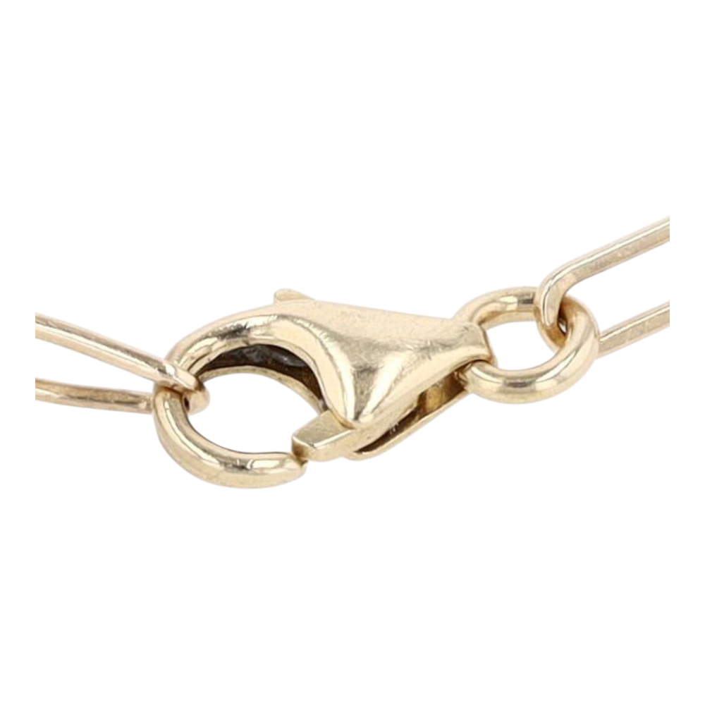 14K Yellow Gold Chain Bracelet