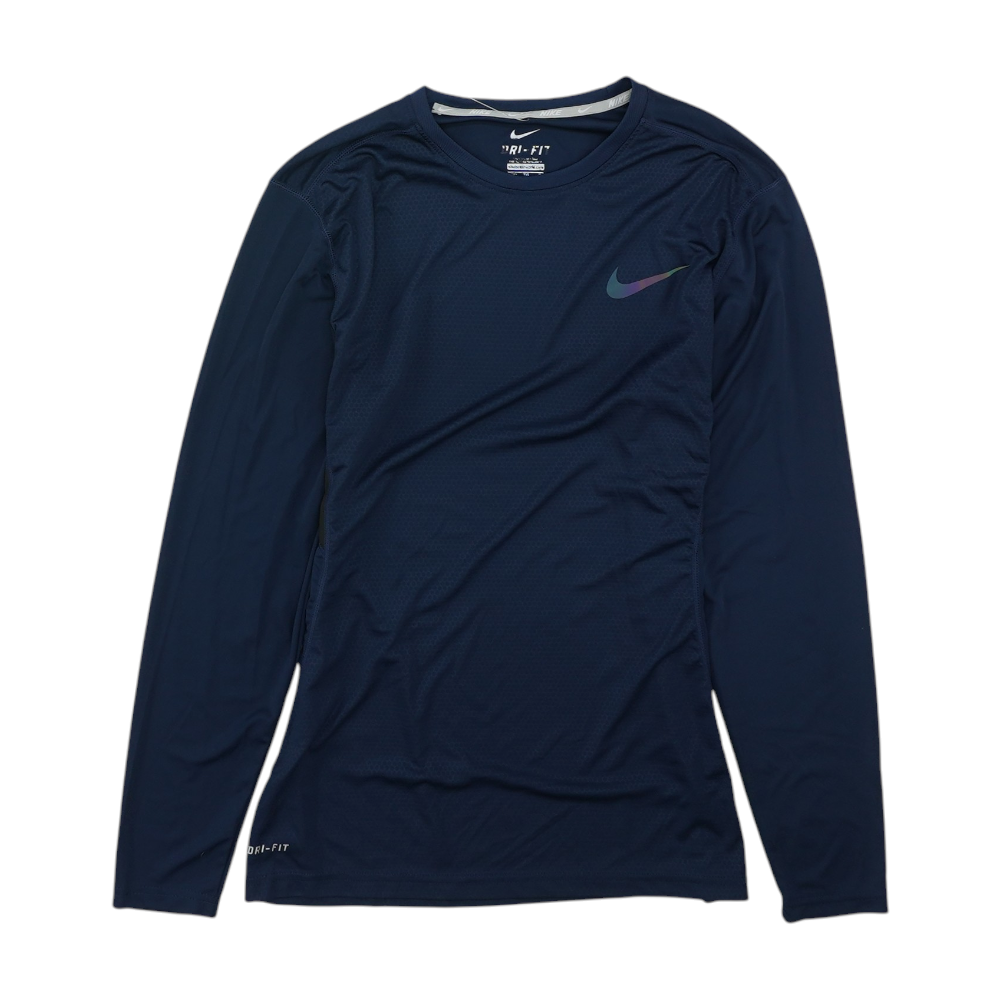Navy Solid Active T-Shirt
