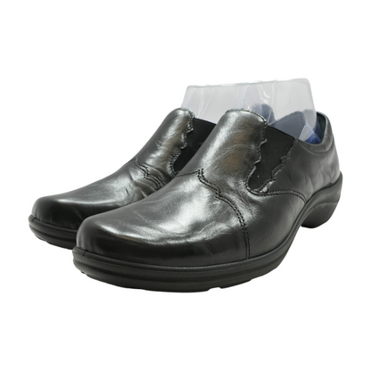 Black Slip-On Flats