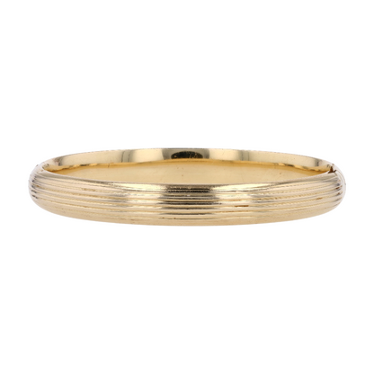 14K Yellow Gold Bangle Bracelet
