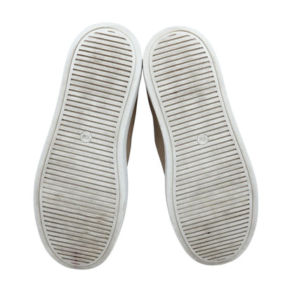Tan Boat Shoe Flats