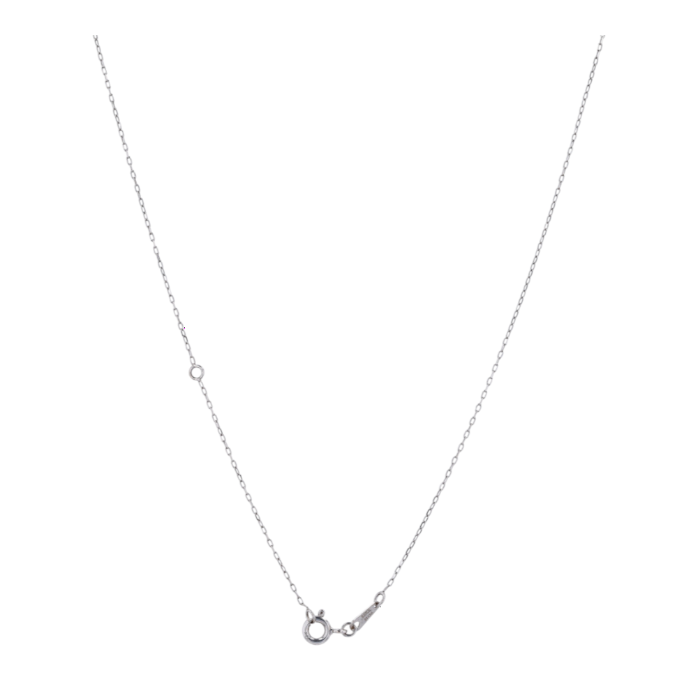 1/5 ctw 10K White Gold Diamond Pendant Necklace
