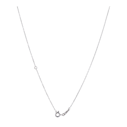 1/5 ctw 10K White Gold Diamond Pendant Necklace