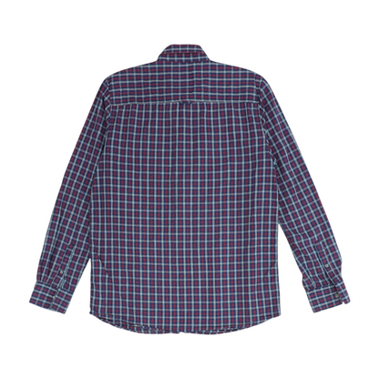 Multi Check Long Sleeve Button Down