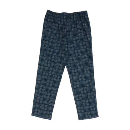 Navy Plaid Pajama Bottom