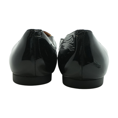 Black Slip-On Flats