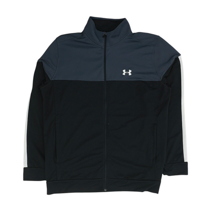 Black Color Block Active Jacket