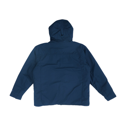 Black Solid Rain Jacket