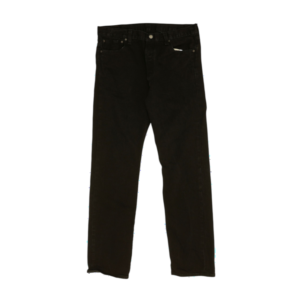 501 Black Straight Jeans
