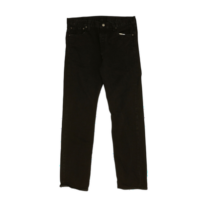 501 Black Straight Jeans
