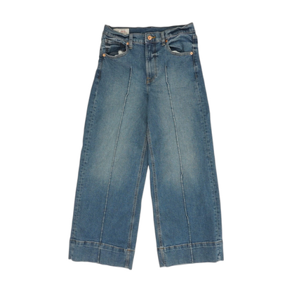 Blue Wide Leg Jeans