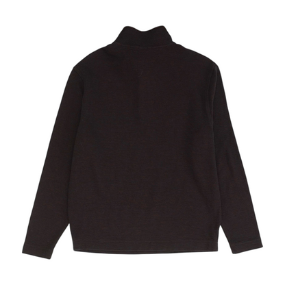 Red Solid 1/4 Zip Pullover