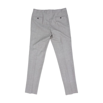 Mauve Solid Dress Pants