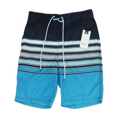 Blue Striped Swim Bottom